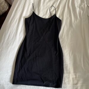 Garage Black Spaghetti Strap Dress